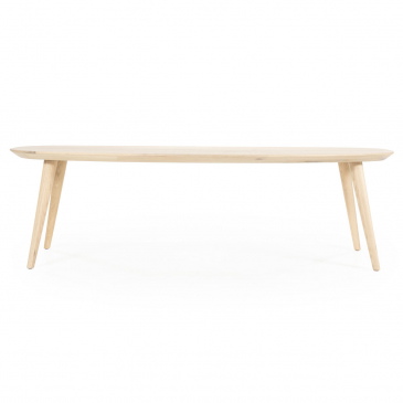 Eleonora Eettafel Elijah 300x100cm Naturel