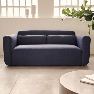 Kave Home 2-Zitsbank Neom Modulair Blauw 188cm