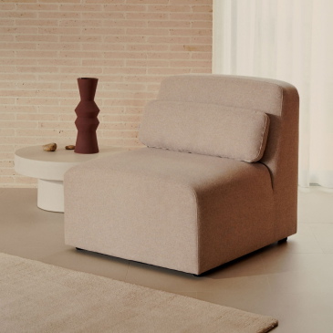 Kave Home Zitmodule Neom Beige 75cm