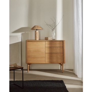 Kave Home Dressoir Lenon Eikenfineer 105x85cm
