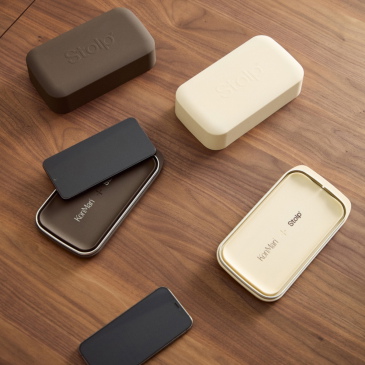 Kave Home Faraday-Box voor Telefoons Zand - Stolp® x KonMari