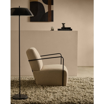 Kave Home Fauteuil Gamer Beige 