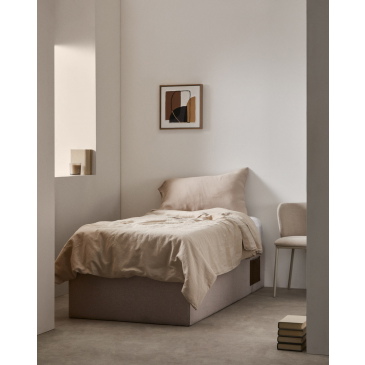 Kave Home Opbergbed Matters Beige 90x190cm