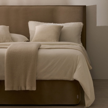 Kave Home Hoofdbord Jaira Taupe 150cm
