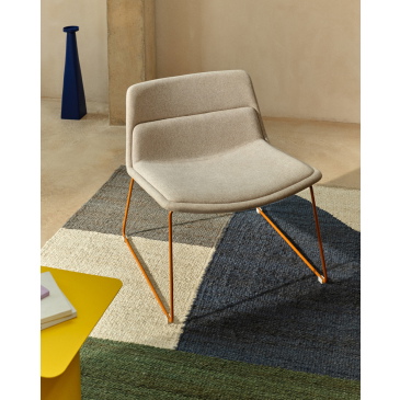 Kave Home Fauteuil Zahara Beige/Terra