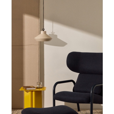 Kave Home Hanglamp Portol Beige
