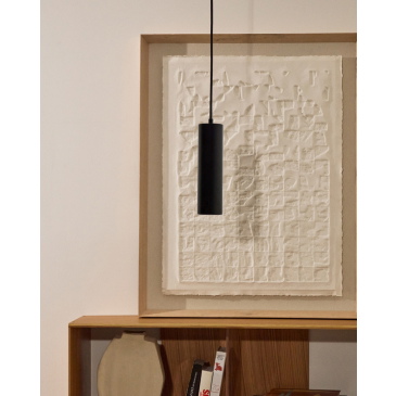 Kave Home Hanglamp Andia Zwart