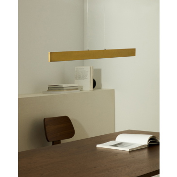 Kave Home Hanglamp Boadella Goud