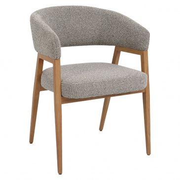 DÉJA Eetkamerstoel Fureso Taupe/Naturel