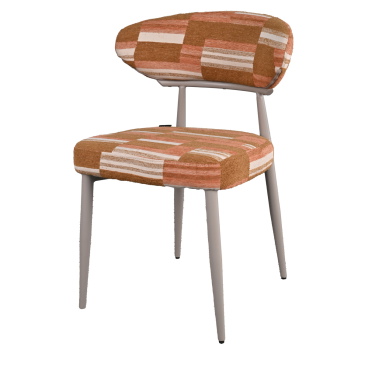 DÉJA Eetkamerstoel Nora Terracotta/Greige