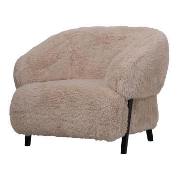 DÉJA Fauteuil Espe Fluffy Taupe