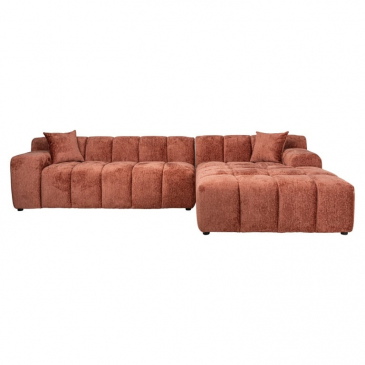 Richmond Sofa Cube 3-zits + Lounge Rechts Fusion Blush