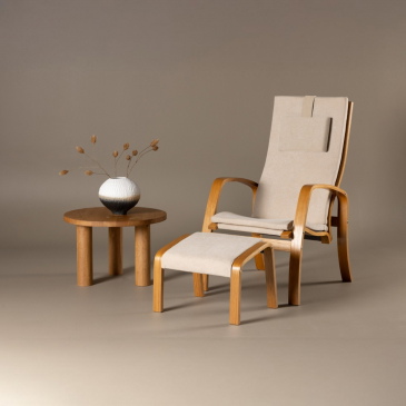 Fjôrd Fauteuil Grötö Eiken Fineer Beige