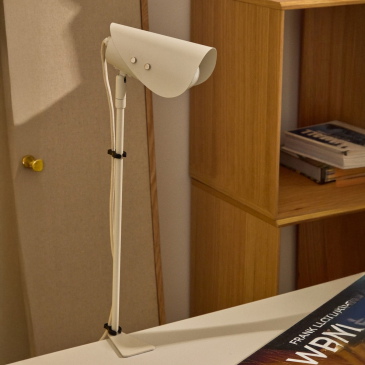 Kave Home Bureaulamp Jula Grijs met Klem