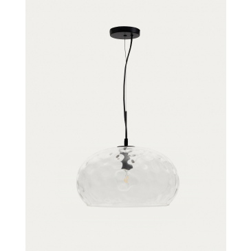 Kave Home Plafondlamp Balma Helder Glas Ø40cm