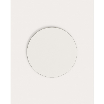 Kave Home Tuintafelblad Tiaret Wit Ø68cm