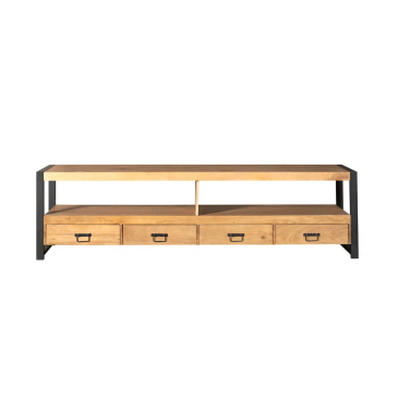 StarFurn Tv-Meubel Boaz Mangohout Naturel 220cm
