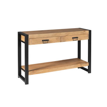 StarFurn Sidetable Boaz Naturel Mangohout 120cm