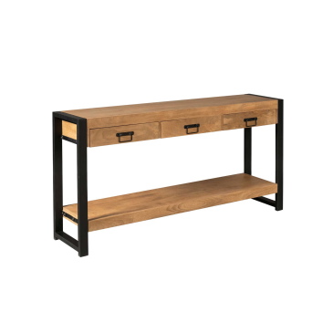 StarFurn Sidetable Boaz Naturel Mangohout 150cm