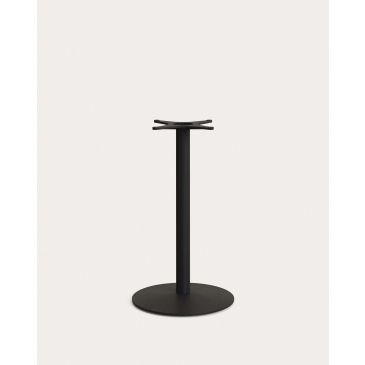 Kave Home Bartafelonderstel Esilda Zwarte Geschilderd Ø55x96cm