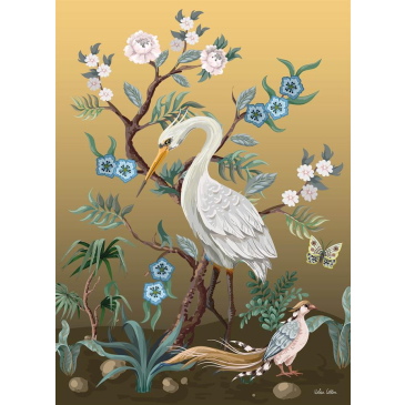 Urban Cotton Wandkleed Birds Small 80x110cm