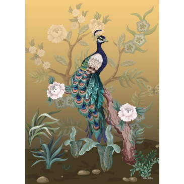 Urban Cotton Wandkleed Peacock Medium 110x145cm