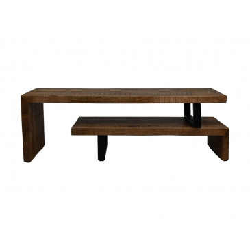 HSM Collection Tv-meubel 2 Delig Mango Naturel 140cm