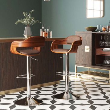 Kare Design Barkruk Monaco Bruin