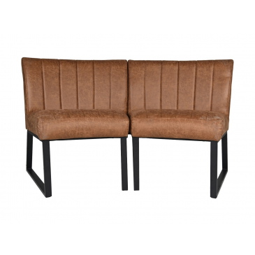 HSM Collection Eetkamerbank Texas Leder Cognac