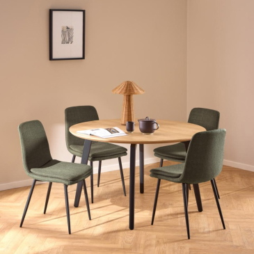 Eetkamerstoel Becky Groen Basel - Giga Living