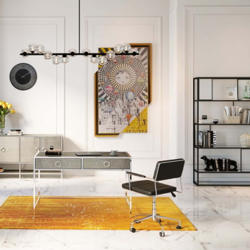 Kare Design Bureaustoel Dottore Zwart