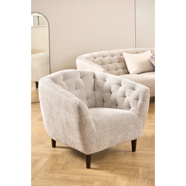 Fauteuil Flora Beige Juto - Giga Living