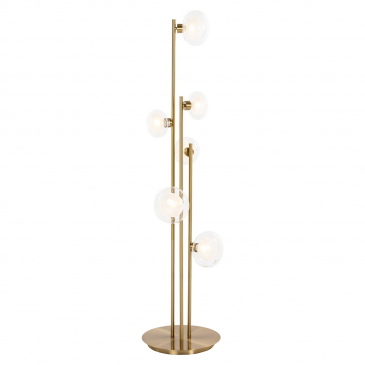 Richmond Vloerlamp Luva Brass 6-Lichts