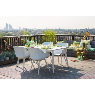 Hartman Sophie Studio HPL Tuintafel 170cm Wit