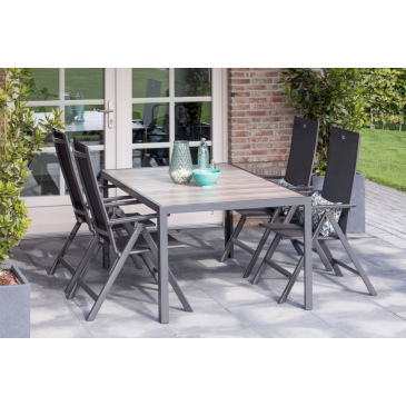 Hartman Aruba Verstelbare Tuinstoel Antraciet