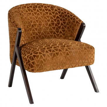 Richmond Fauteuil Mia Triangle Goud