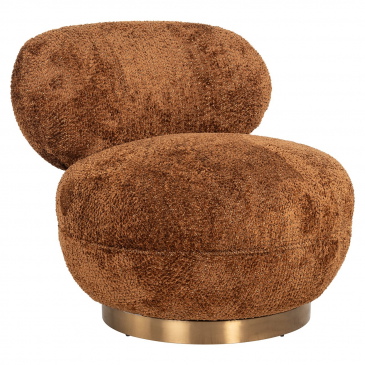 Richmond Draaifauteuil Jace Lovely Cinnamon