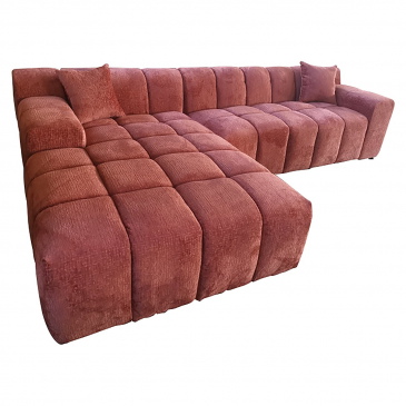 Richmond Bank Cube 3-zits + Lounge Links Fusion Blush