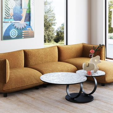 Kare Design Salontafel Beverly Bubble Zwart