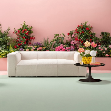 Kare Design Salontafel Schickeria Marmer Zwart Ø110cm