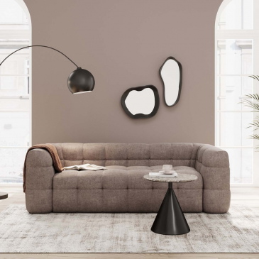 Kare Design Bank Salamanca 3-Zits Grijs