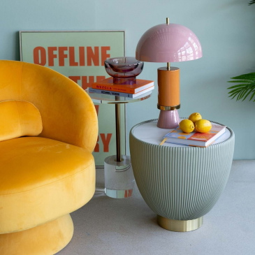 Kare Design Tafellamp Josy Roze