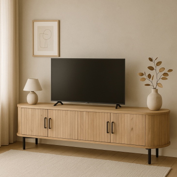 Tv-meubel Merel Naturel 200cm - Giga Meubel