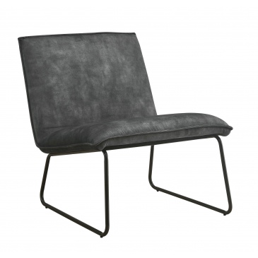 Fauteuil James Velvet Antraciet - Giga Meubel