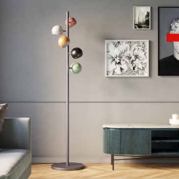 Kare Design Vloerlamp Calotta Antico 5-Lichts