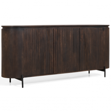 Dressoir Mokka Donkerbruin 180cm - Giga Meubel