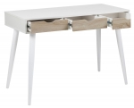 Bureau Nova MDF Wit/Naturel - Giga Living