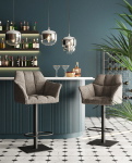 Kare Design Barkruk Thinktank Base Grijs