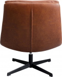 Kare Design Draaifauteuil Lido Bruin