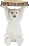 Kare Design Bijzettafel Polar Bear Ø37cm